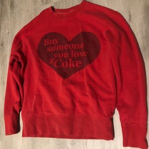 Coke Sweatshirt size Small